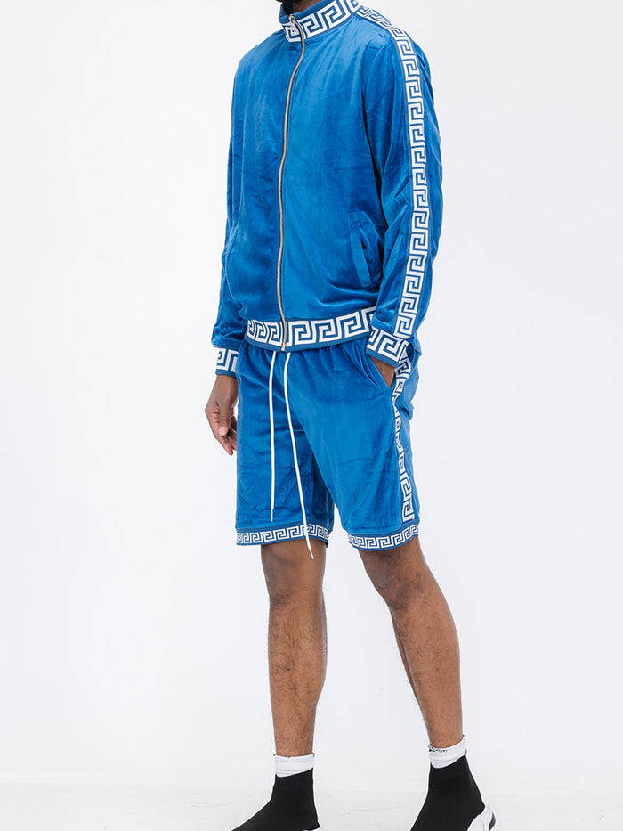 Status Velour Short Set