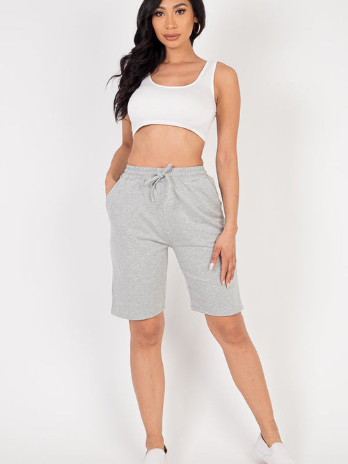 French Terry Bermuda Shorts (CAPELLA)