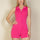 Ribbed Knit Sleeveless Button Front Romper (CAPELLA)