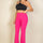One Shoulder Ribbed Cropped Top (CAPELLA)