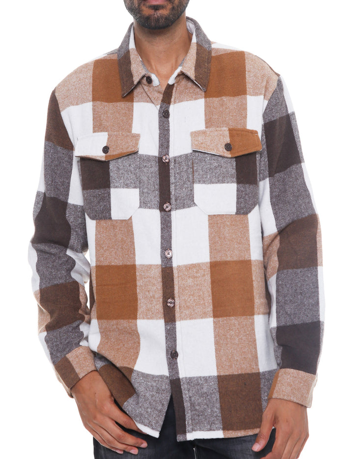 Millikan Soft Flannel Shacket-0