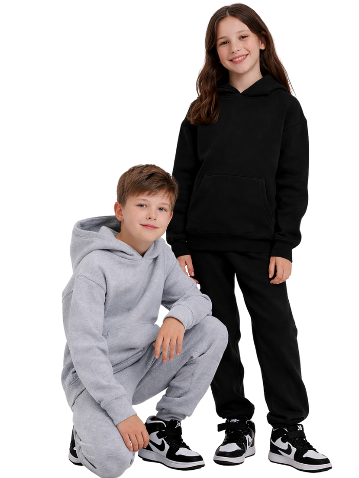 Kids Urban Road Plain Hoodie