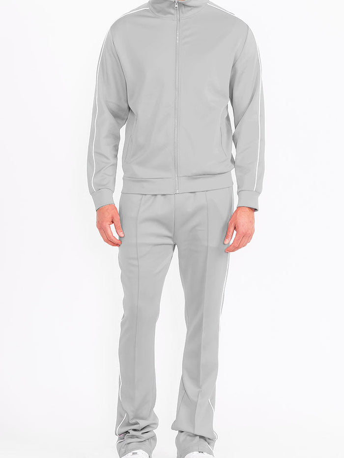 Stacked Flare Track Suit