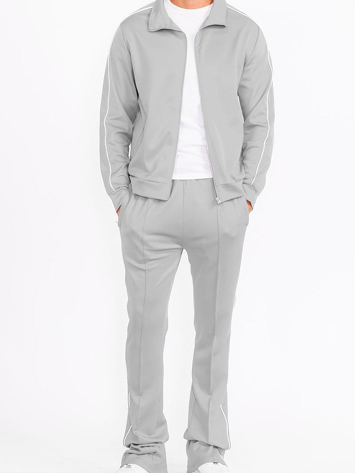 Stacked Flare Track Suit