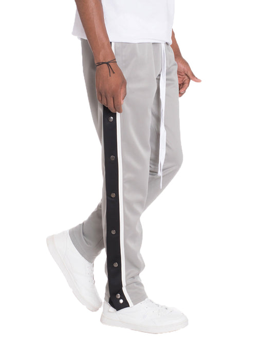 Snap Button Track Pants
