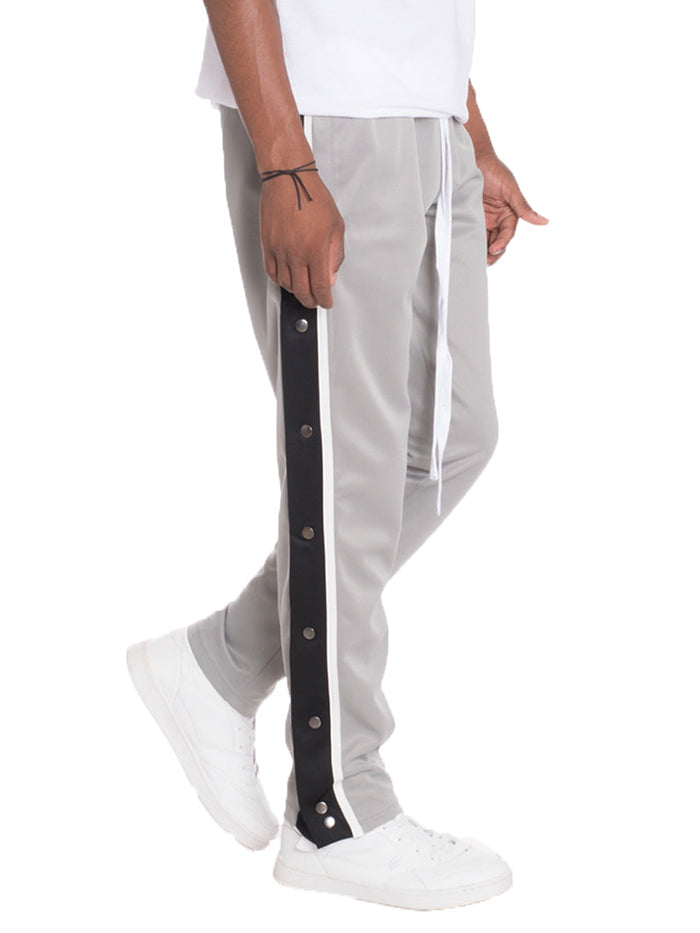 Snap Button Track Pants