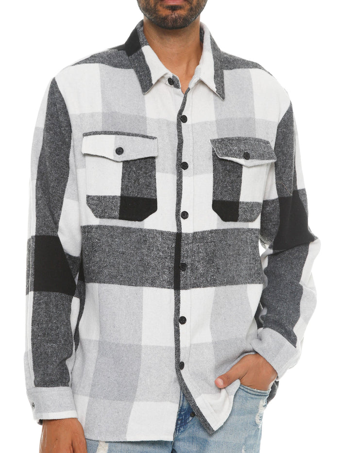 Millikan Soft Flannel Shacket-0