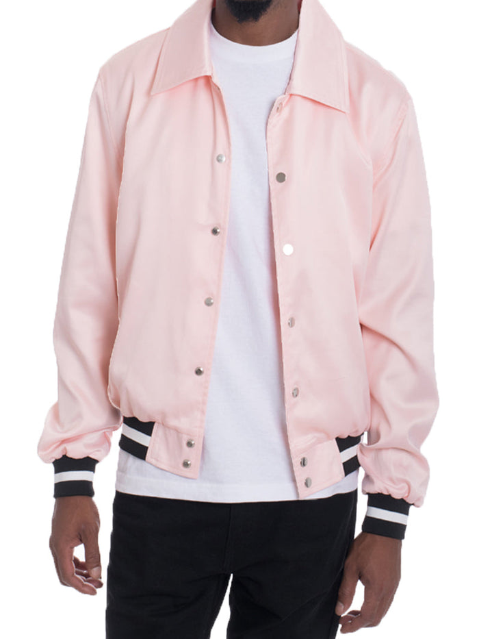 Luxe Satin Bomber
