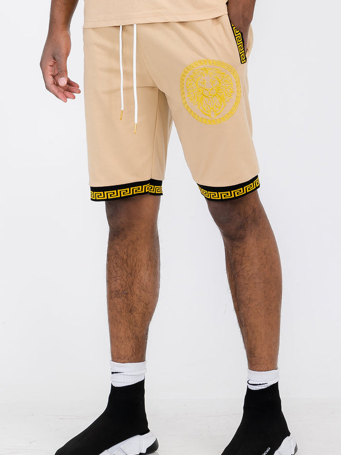 Lion Head Shorts
