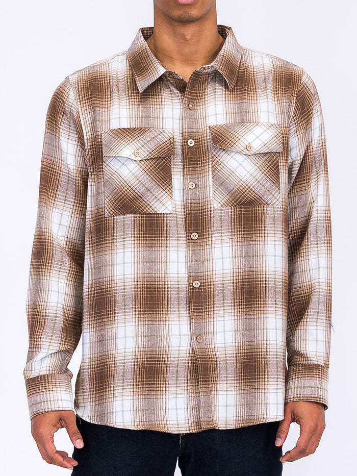 Brushed Flannel Shirt