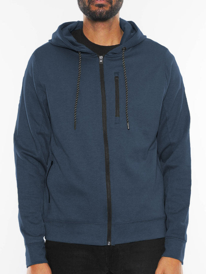 Crosstek Heathered Zip Up Jacket
