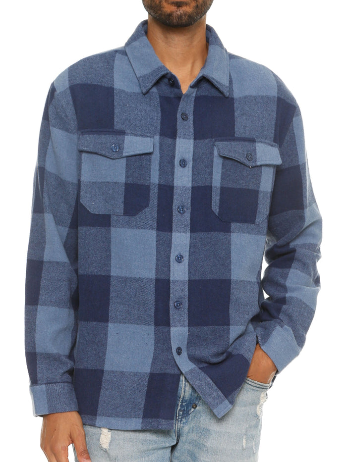 Millikan Soft Flannel Shacket-0