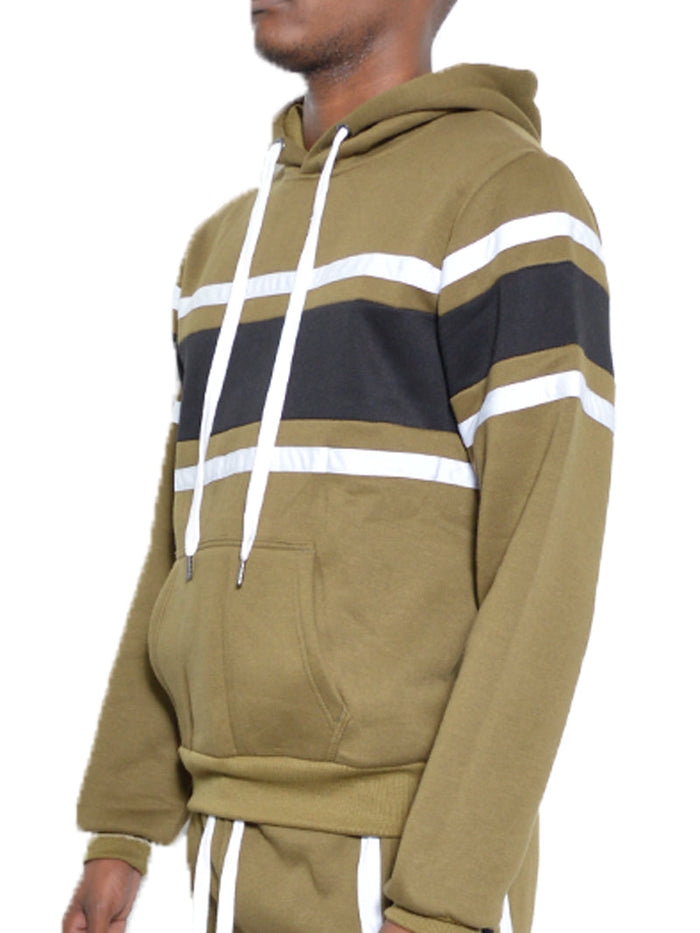 Tripe Cotton Hoodie-0