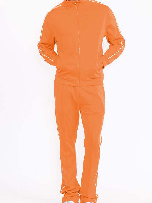 Stacked Flare Track Suit