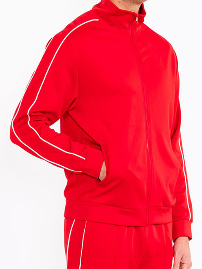 Stacked Flare Track Jacket