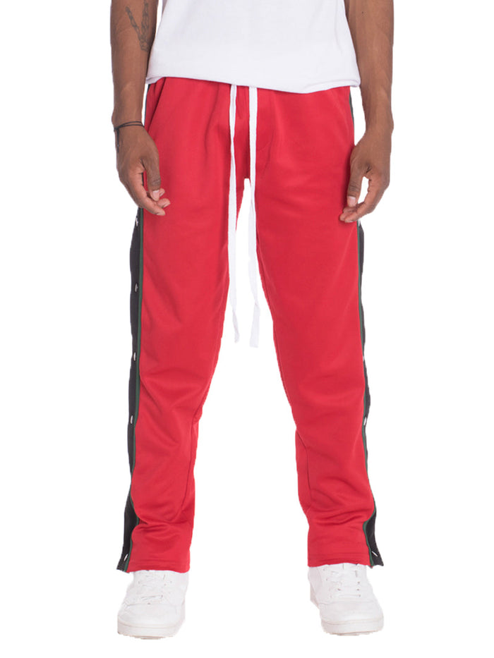 Snap Button Track Pants