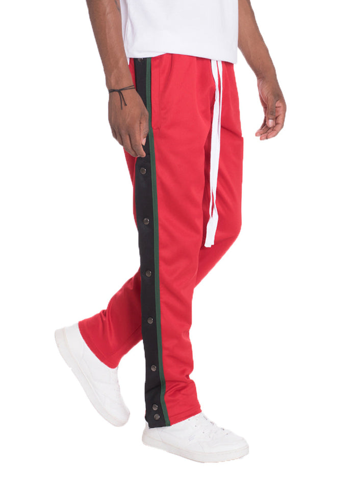 Snap Button Track Pants