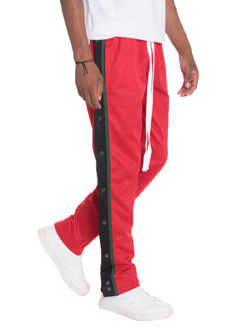 Snap Button Track Pants