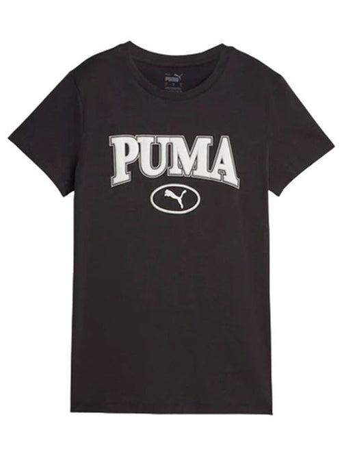 Women’s Short Sleeve T-Shirt Puma Squad Graphicc T Black