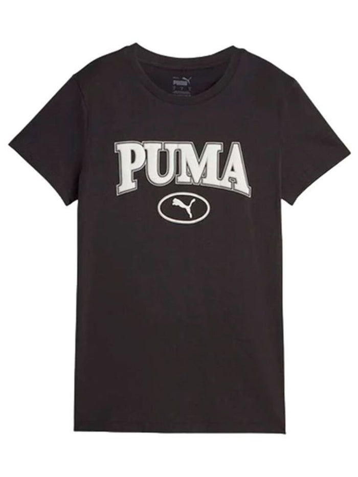 Women’s Short Sleeve T-Shirt Puma Squad Graphicc T Black