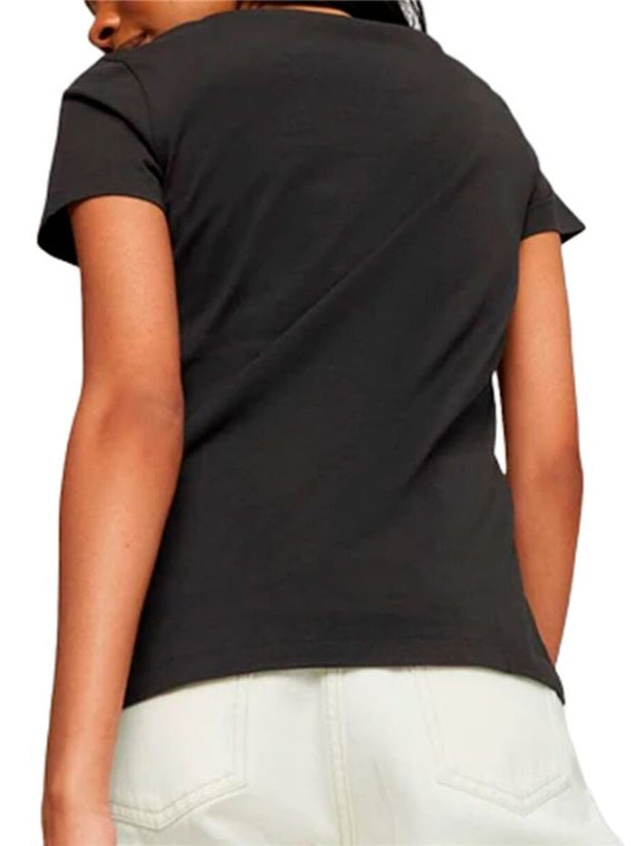Women’s Short Sleeve T-Shirt Puma Squad Graphicc T Black