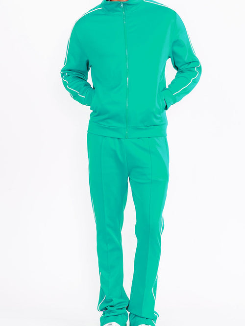 Stacked Flare Track Suit-8
