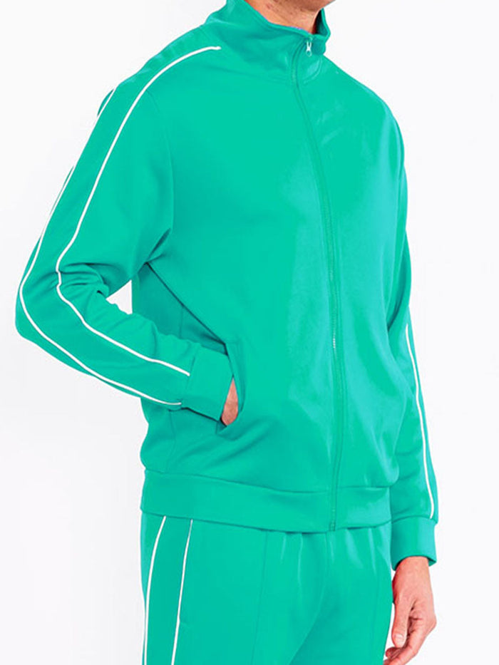 Stacked Flare Track Jacket