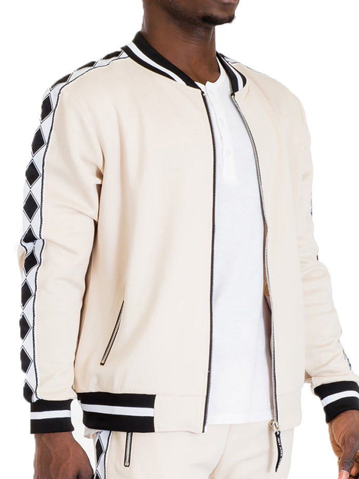 Diamond Tape Track Jacket