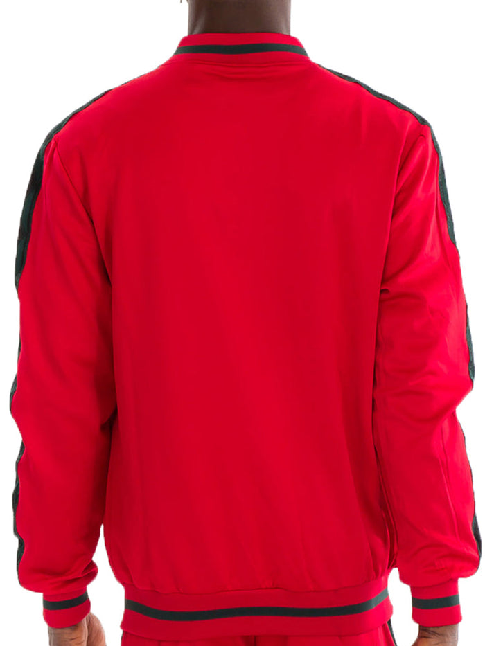 Diamond Tape Track Jacket
