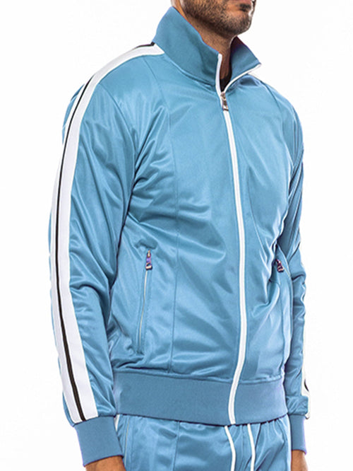 Front Pleat Track Jacket-0