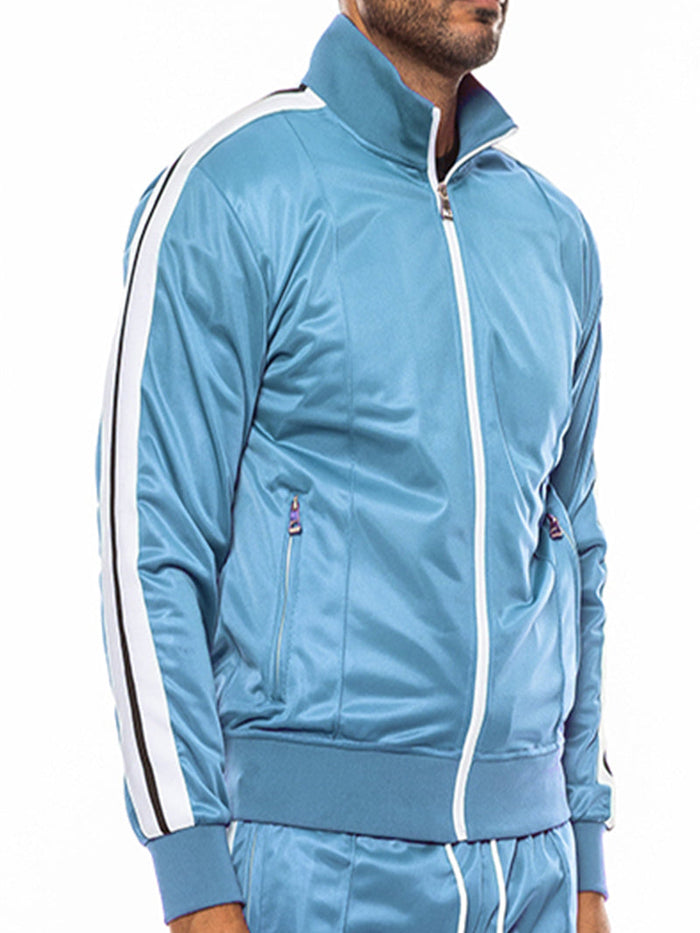 Front Pleat Track Jacket-0