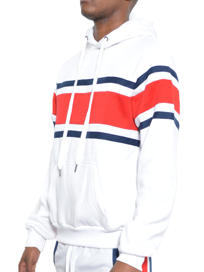 Tripe Cotton Hoodie-0