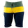 Mens Slim Fit Contrast Fleece Shorts - S010