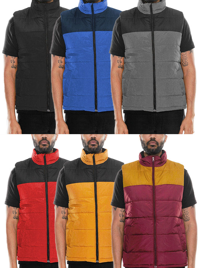 Two Tone Padded Vest