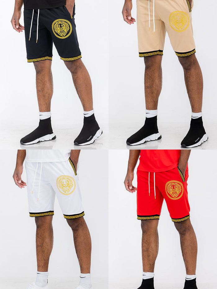 Lion Head Shorts