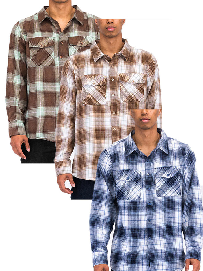 Brushed Flannel Shirt
