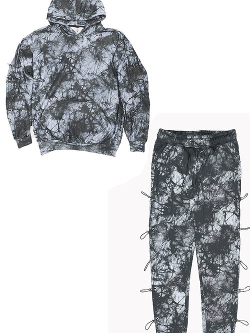 Toggle Dye Hoodie Set