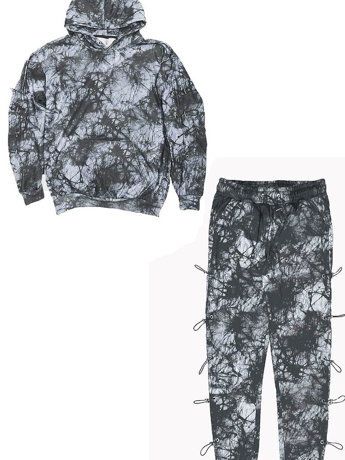 Toggle Dye Hoodie Set