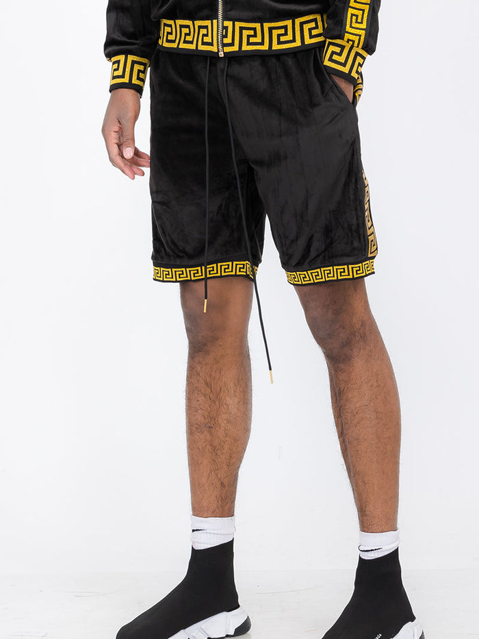 Status Velour Shorts