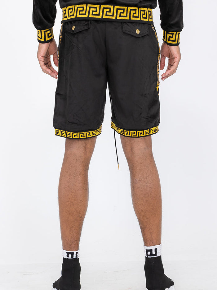 Status Velour Shorts