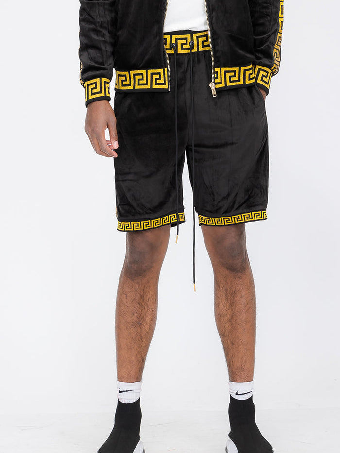 Status Velour Shorts