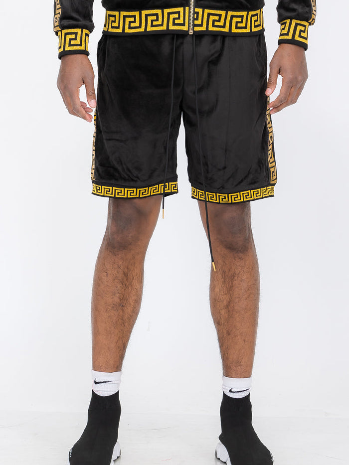 Status Velour Shorts