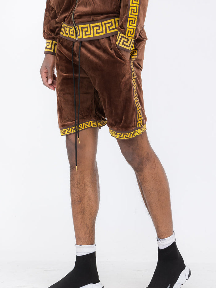 Status Velour Shorts