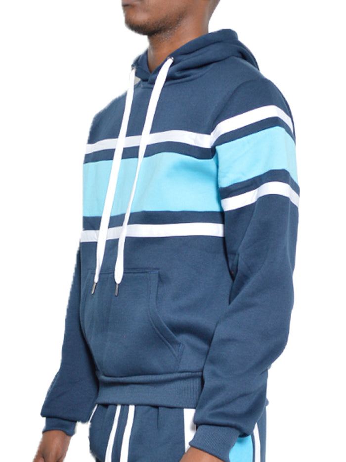 Tripe Cotton Hoodie-0