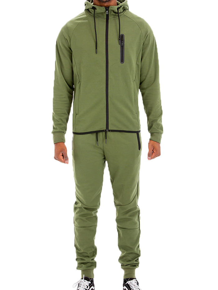 Dynamic Solid Tech Sweat Set