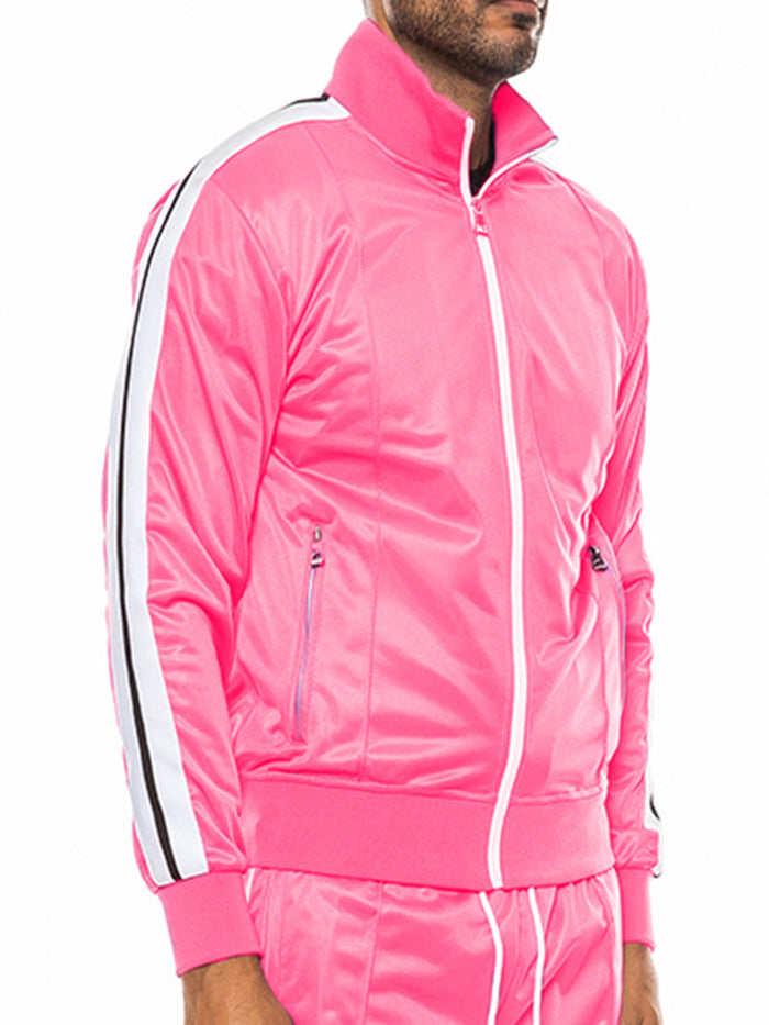Front Pleat Track Jacket-0
