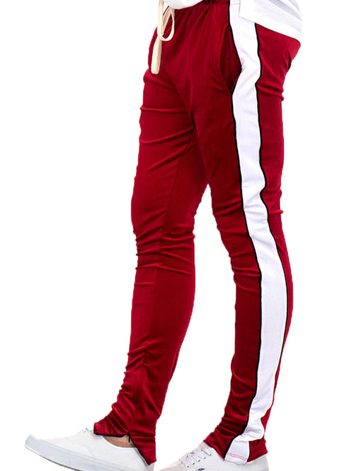Velour Pipe Track Pants