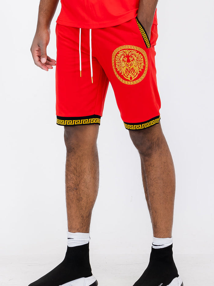 Lion Head Shorts