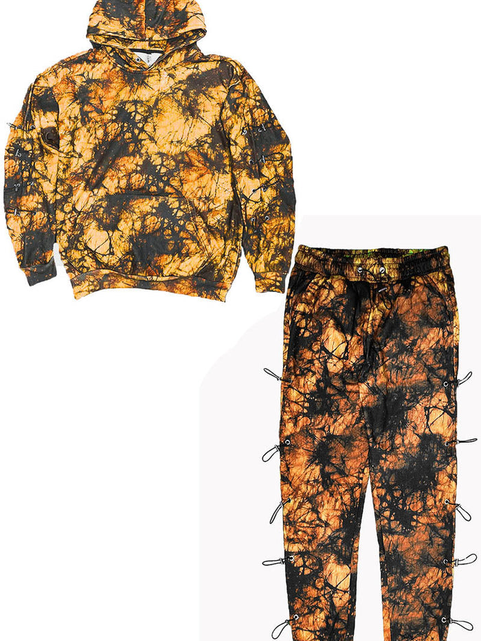 Toggle Dye Hoodie Set